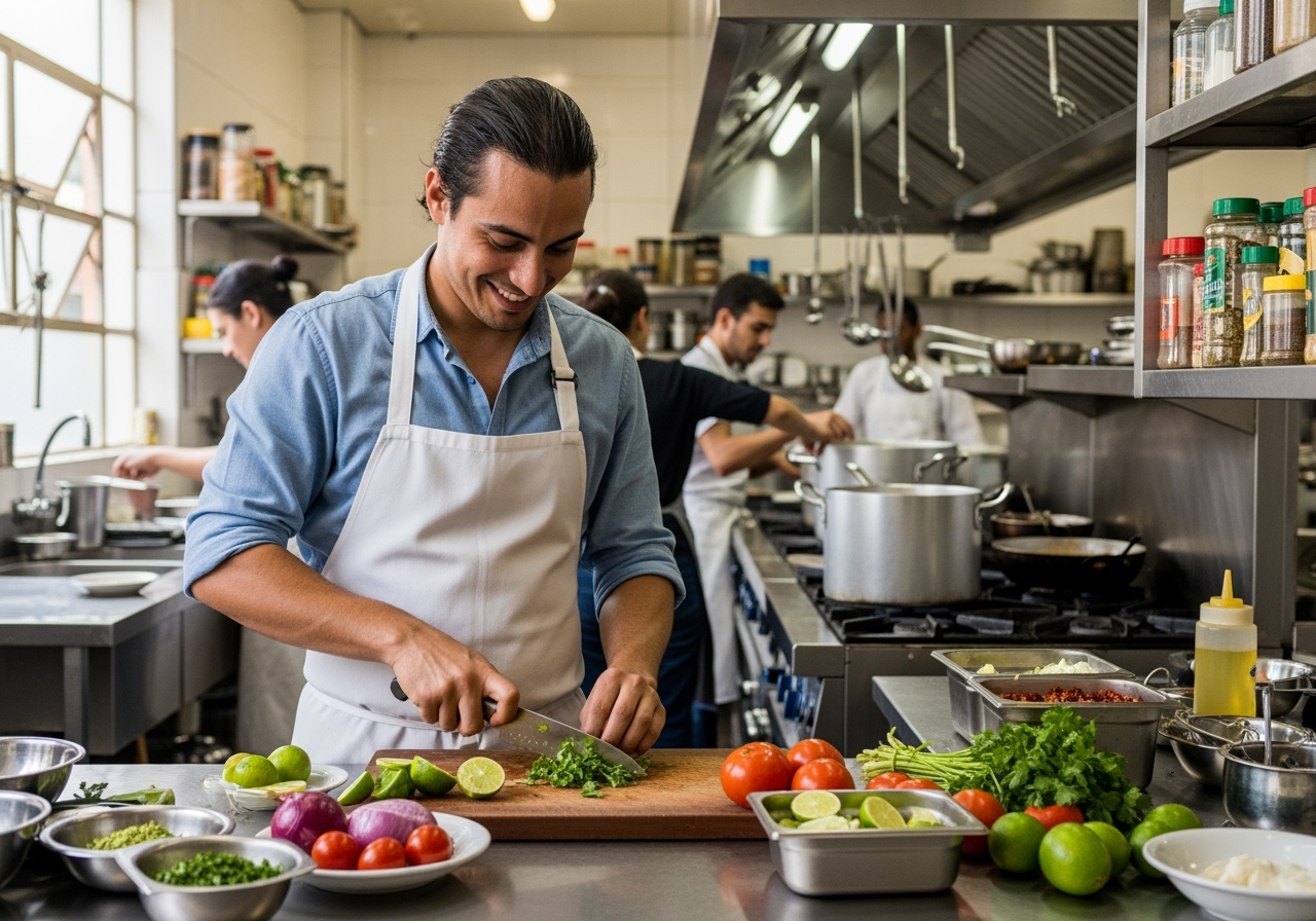 Auxiliar de Cozinha: Oportunidades, Empresas e Dicas para a Carreira