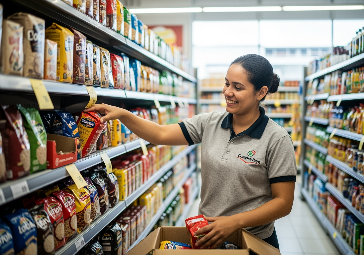 Repositor de Mercadorias: Oportunidades, Empresas e Dicas para a Carreira