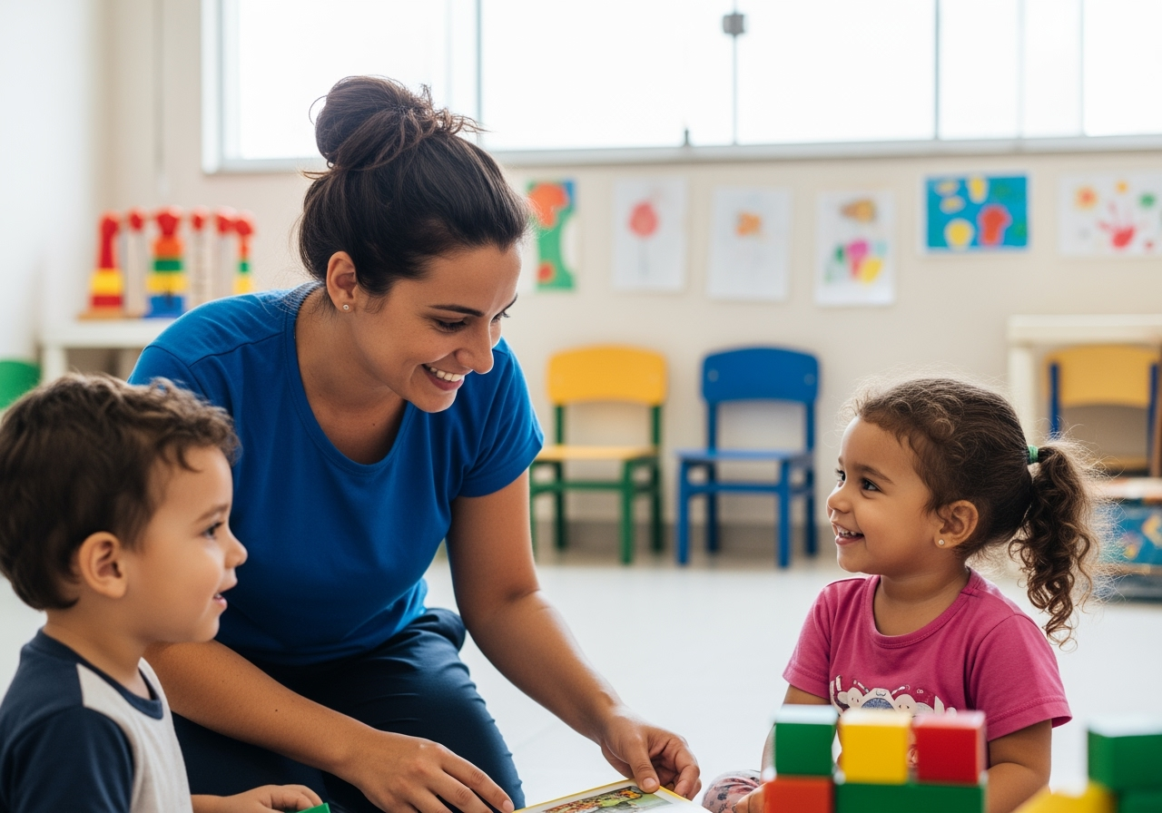 Auxiliar de Creche: Oportunidades, Empresas e Dicas para a Carreira