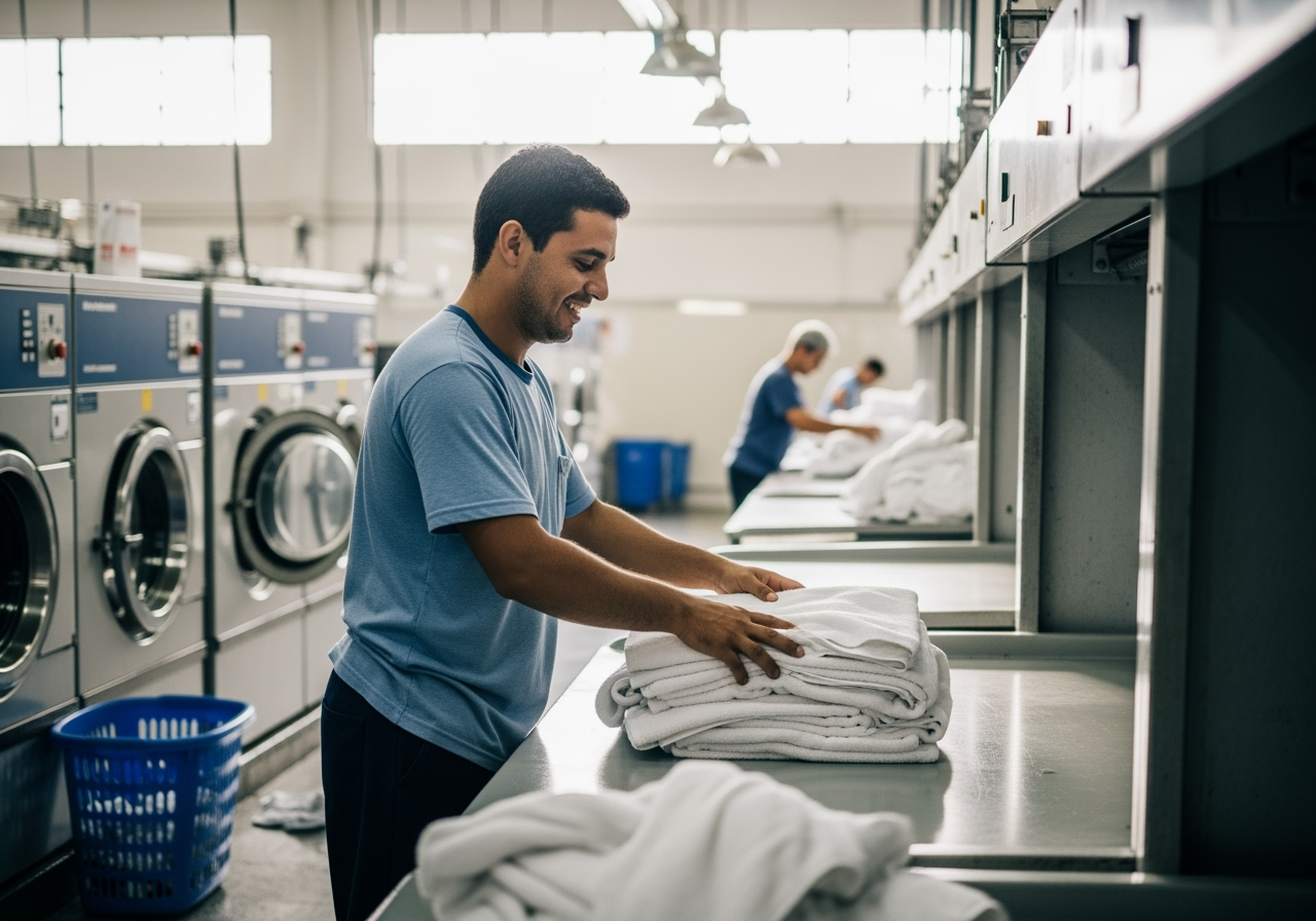 Auxiliar de Lavanderia: Oportunidades, Empresas e Dicas para a Carreira