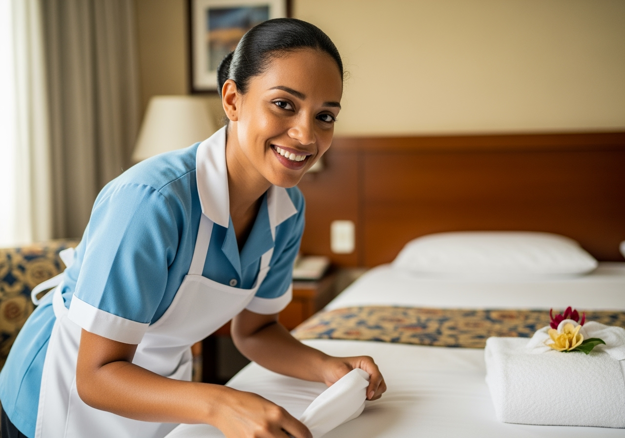 Camareira: Oportunidades, Empresas e Dicas para a Carreira