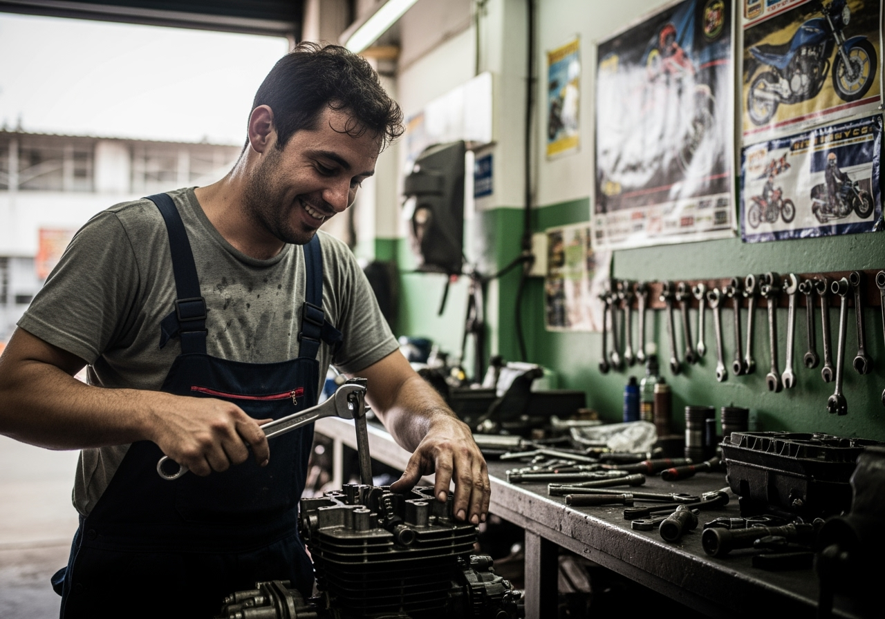 Mecânico de Motos: Oportunidades, Empresas e Dicas para a Carreira