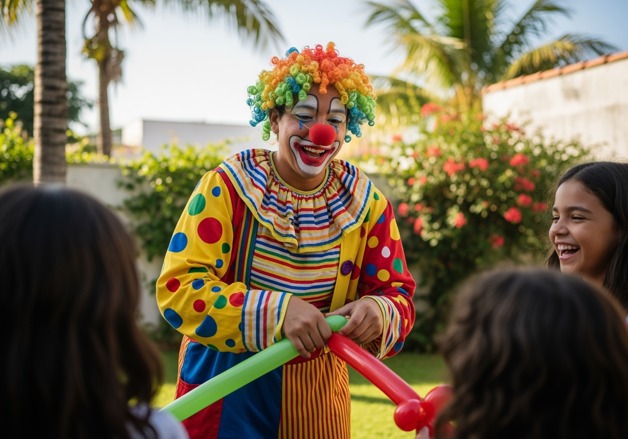 Palhaço de Festa: Oportunidades, Empresas e Dicas para a Carreira