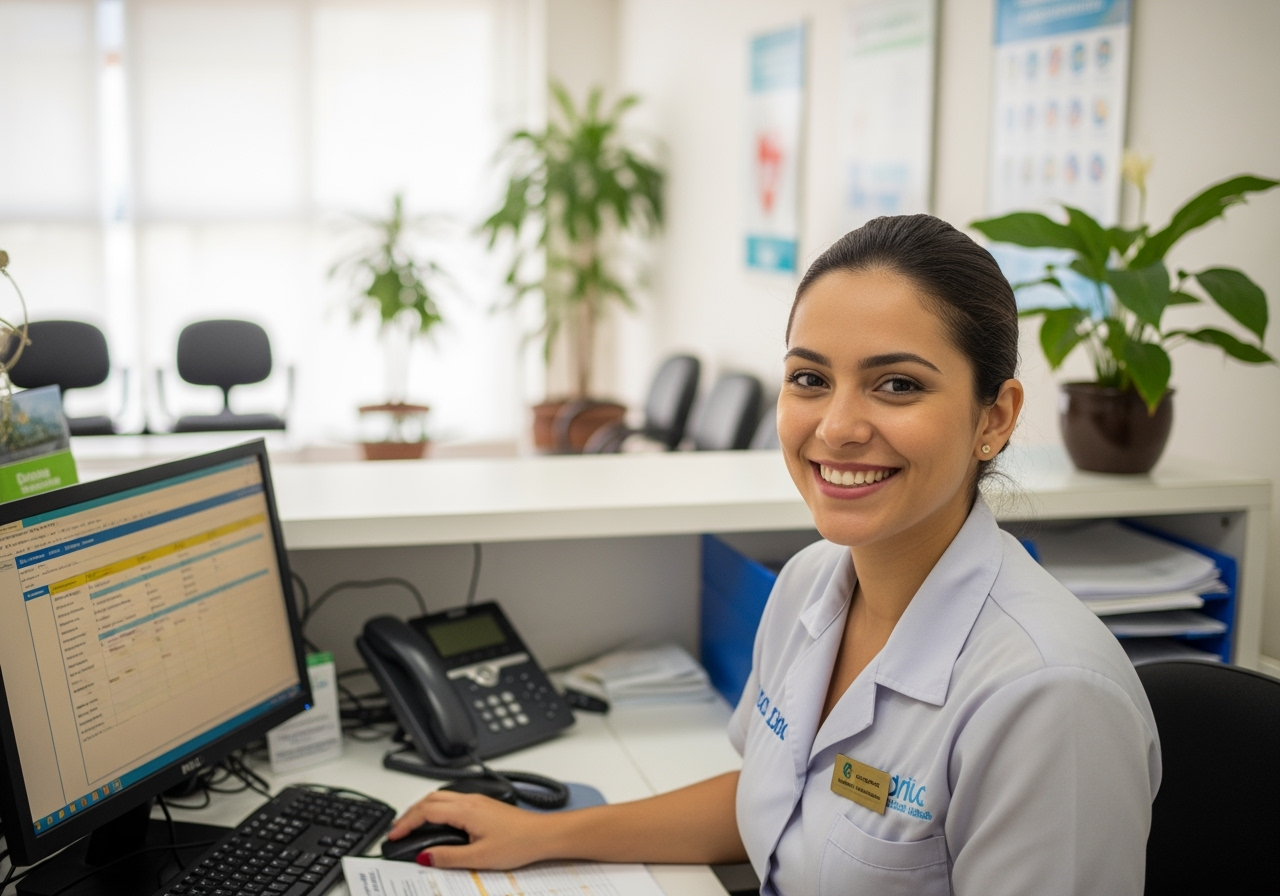 Recepcionista de Clínica Médica: Oportunidades, Empresas e Dicas para a Carreira