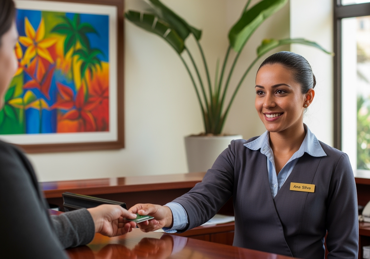 Recepcionista de Hotel: Oportunidades, Empresas e Dicas para a Carreira
